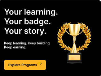 Your learning. Your badge. Your story.